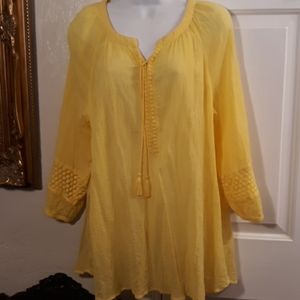 Lane Bryant Long Sleeve  Tunic Top Size 14/16